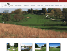 Tablet Screenshot of palmerhillsgolf.com